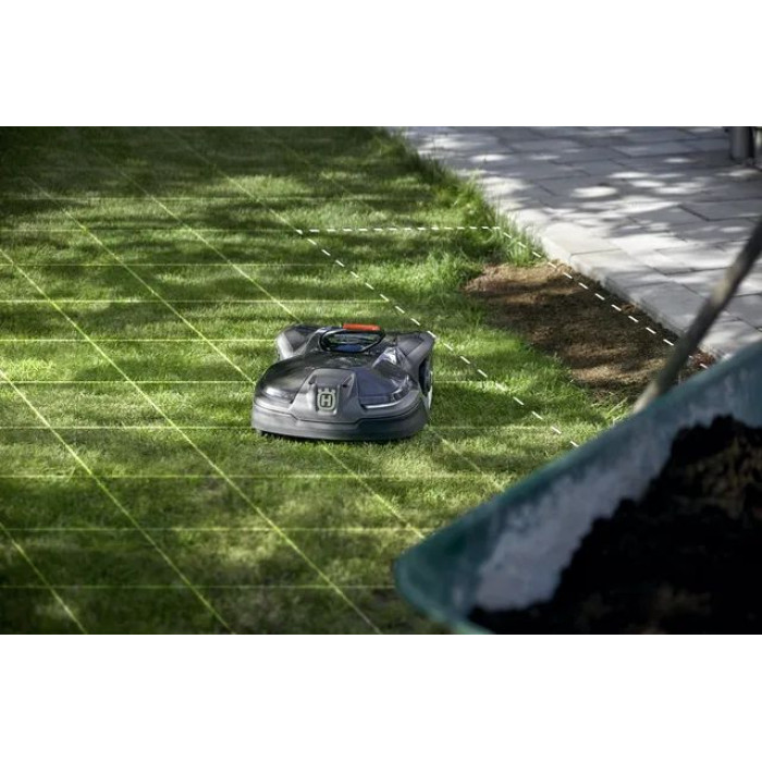 Газонокосарка-Робот Husqvarna AM 320 NERA з системою EPOS™ (до 2200 м²) 9705351-55