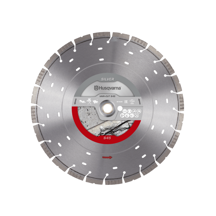 Алмазный Диск Husqvarna VARI-CUT S45 (450мм) Твердый Бетон 5798209-50