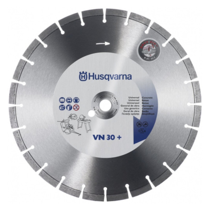 Алмазний Диск Husqvarna VN30+ (400мм) Залізобетон 5349724-30