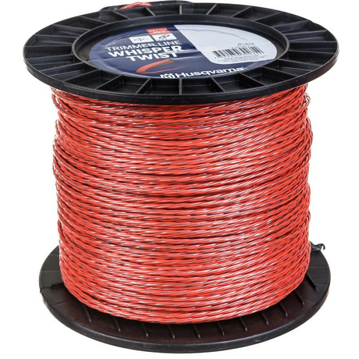 Корд Триммерный Husqvarna Whisper Twist Оранжевый/Черный, Катушка (3,0мм*210м) 5976691-42